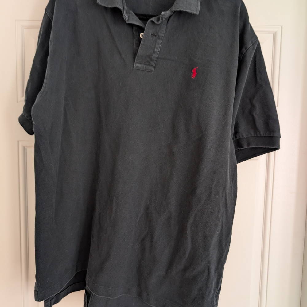 Ralph Lauren Dark Polo with Red Logo